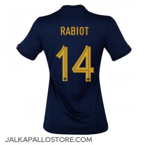 Ranska Adrien Rabiot #14 Kotipaita Naisten MM-kisat 2022 Lyhythihainen